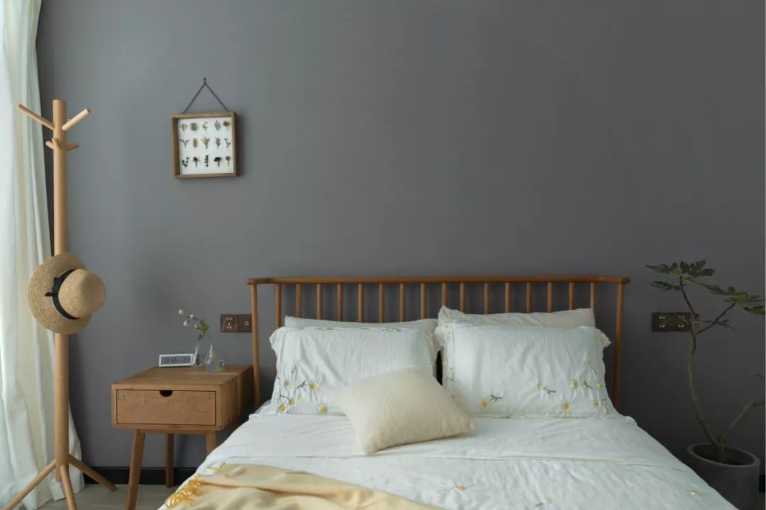 成都 72㎡度假风住宅 | 原木元素与低饱和度色彩的完美结合-49