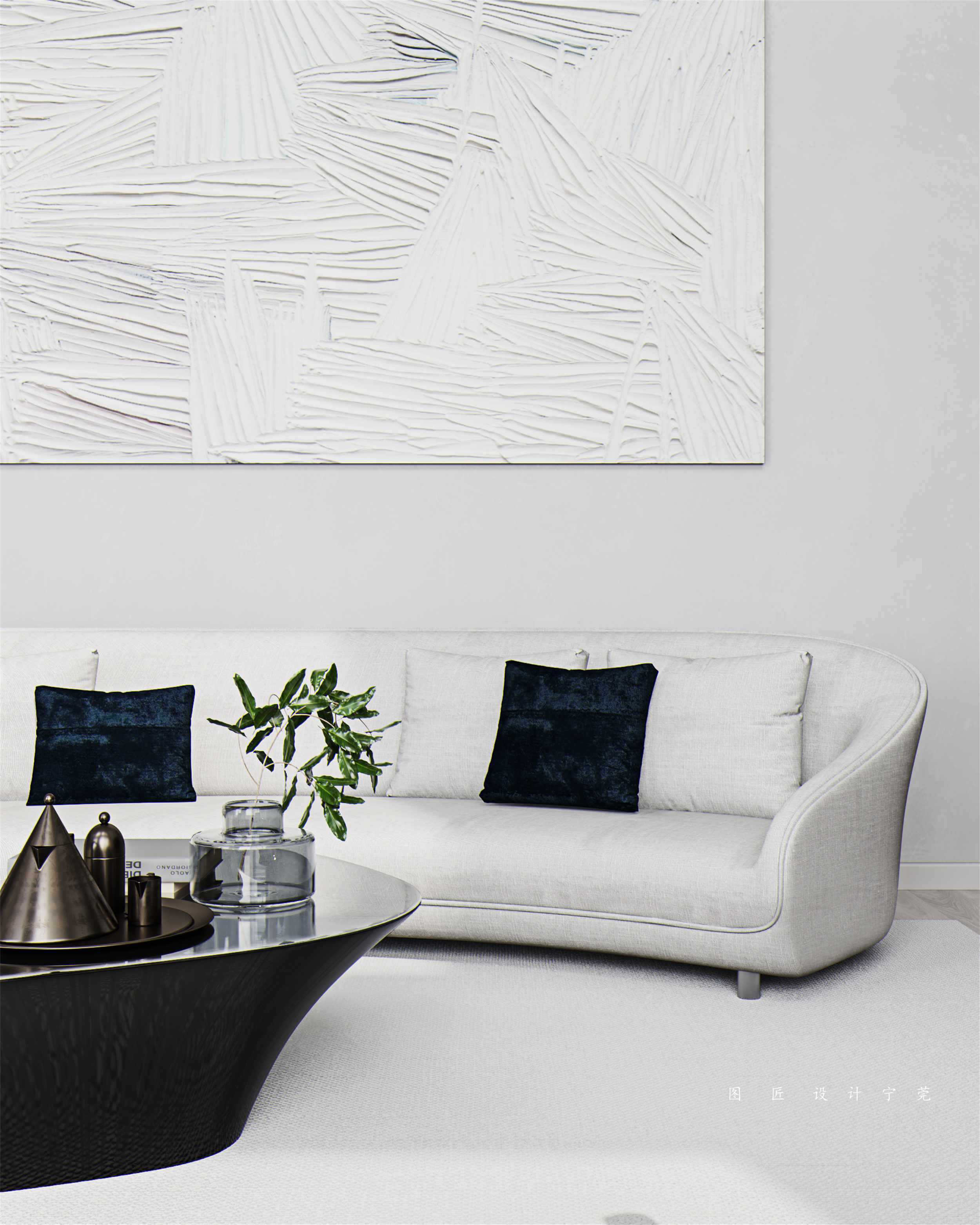 现代简约风私宅设计，治愈又高级！-8