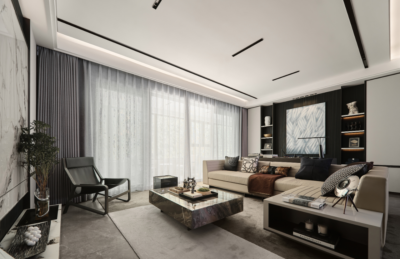 南京深业南湾上府样板房丨中国南京丨零次方空间陈设设计,梁景华设计顾问有限公司-8