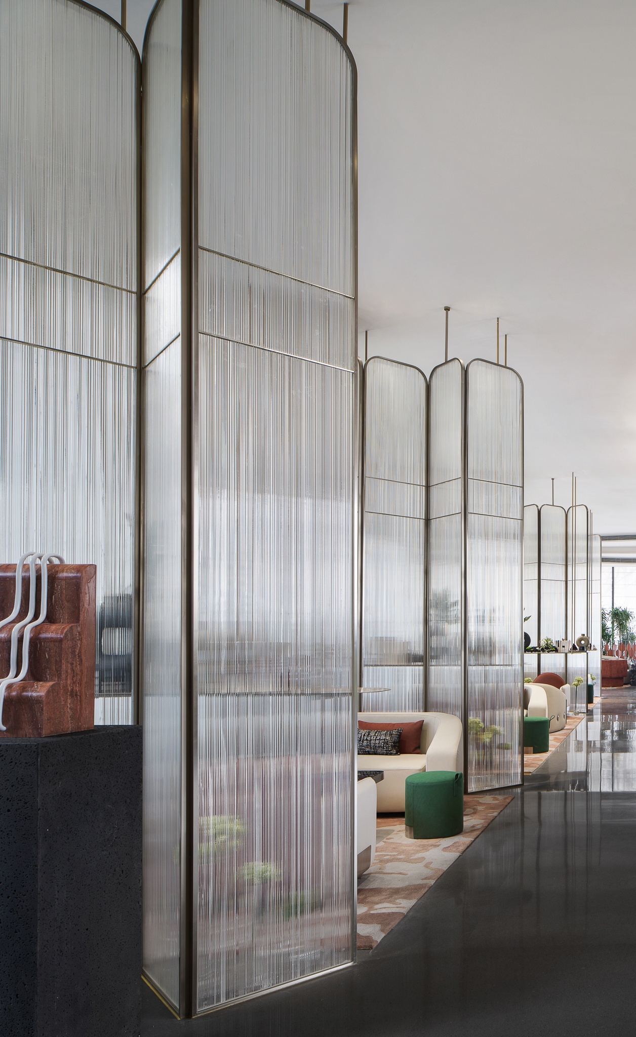 西安招商雍澜湾售楼处丨中国西安丨布鲁盟设计-46