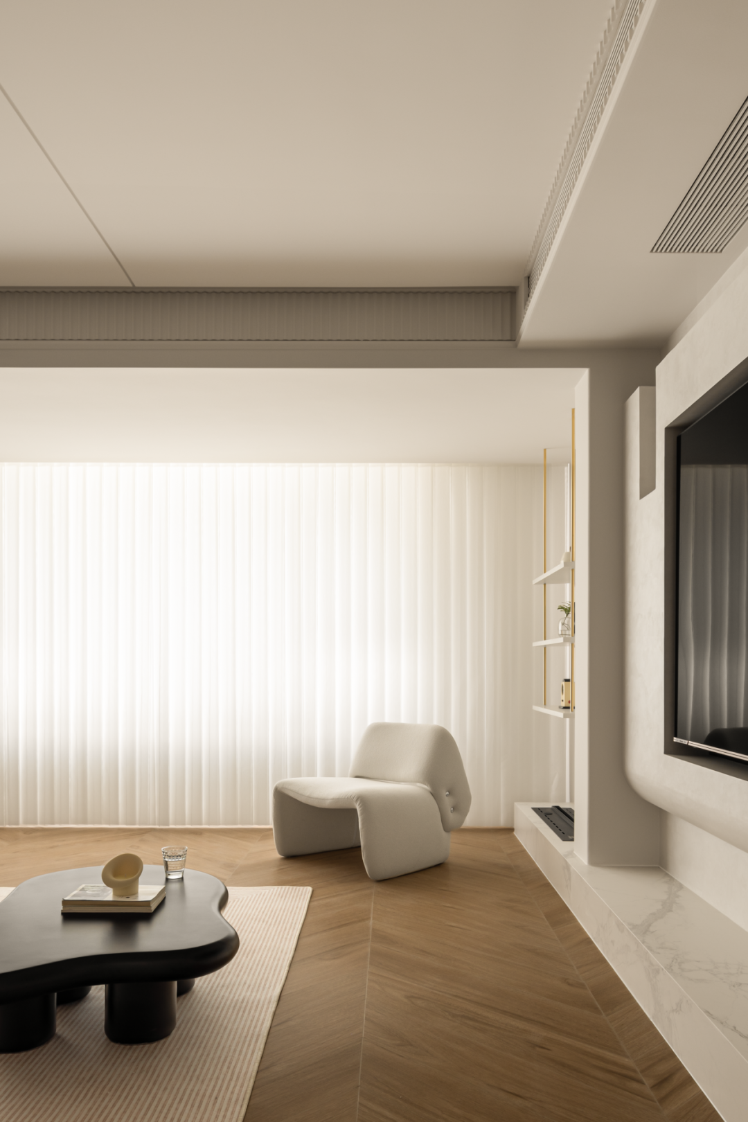 现代法式 · 舒适温馨空间-13