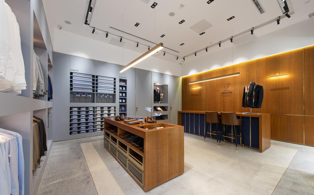 北京安贞门 70 平米现代西装店设计 | 定制展示与空间互动-10