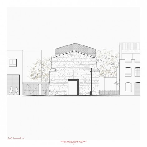 古教堂新生命 | 西班牙 Vilanova de la Barca 教堂改造-22