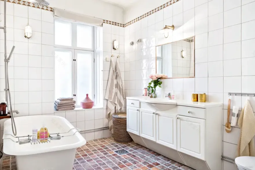 瑞典复古风公寓 | 色彩与历史的完美融合-14