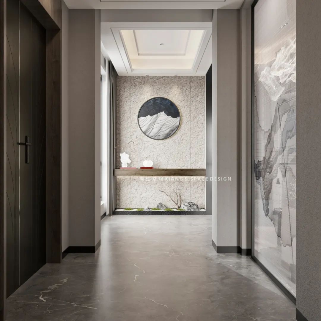 杭州共生别墅,禅意与现代共融-13