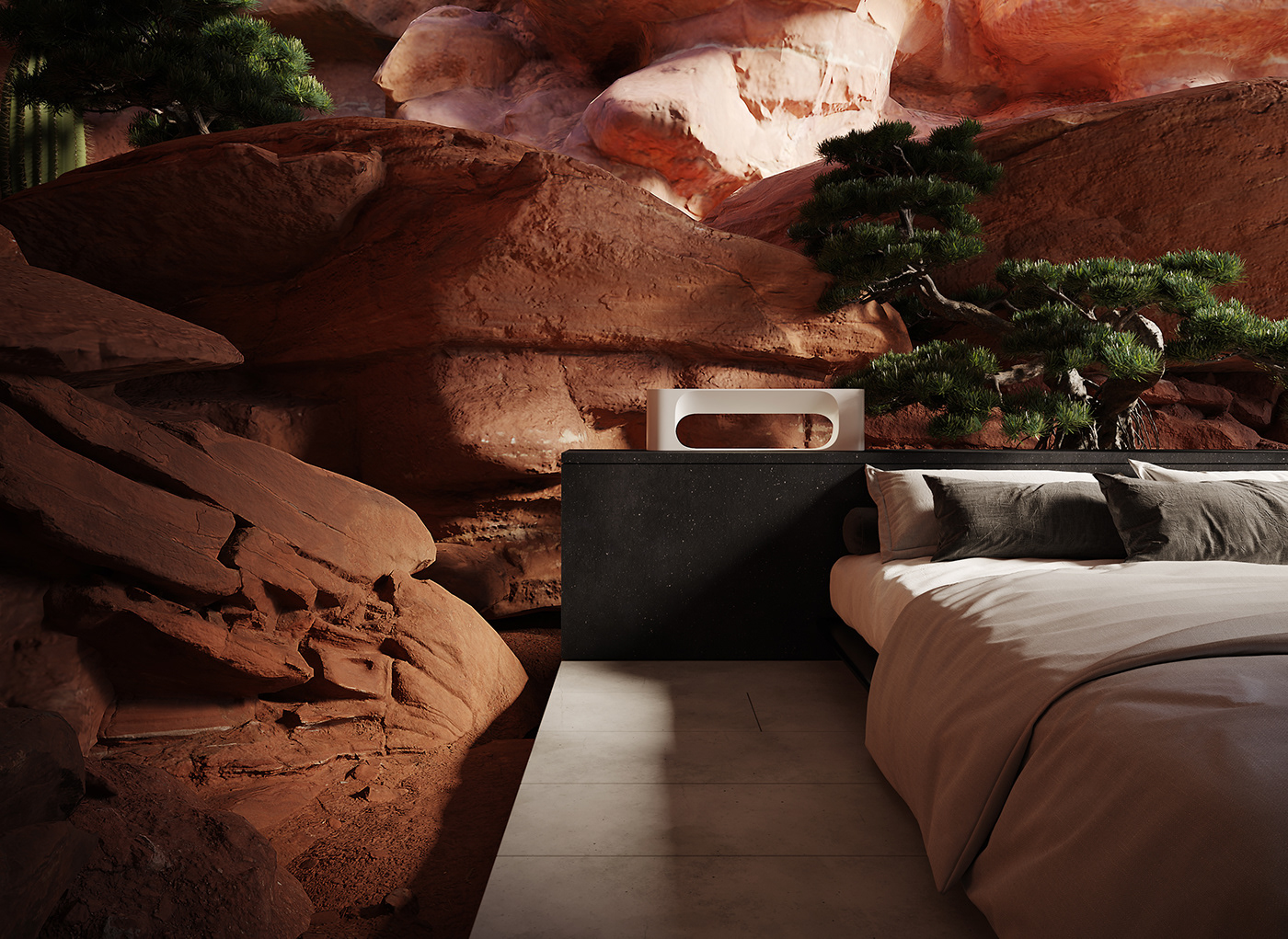 Red Rock 度假别墅室内设计丨@altermakhi,@maigestudio-1