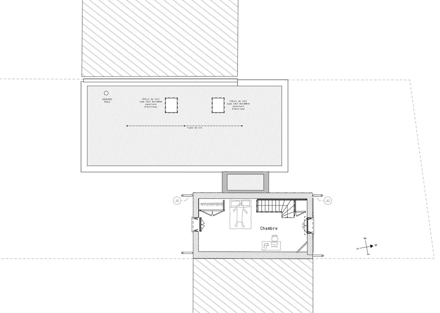 巴黎郊区独立住宅扩建丨法国巴黎丨Hemaa Architectes-38