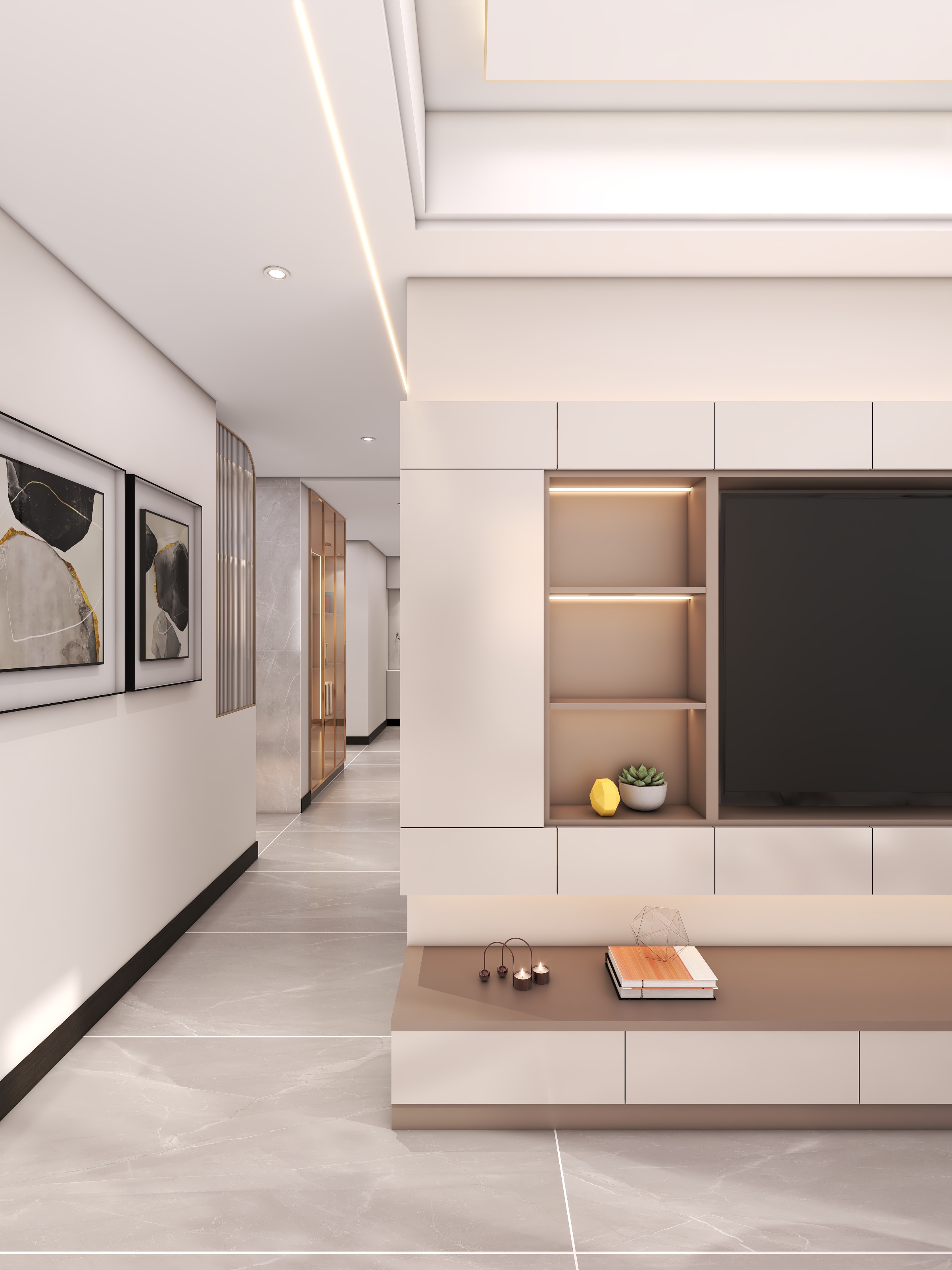 四川成都望江水岸（161平方意式轻奢四居室）-10