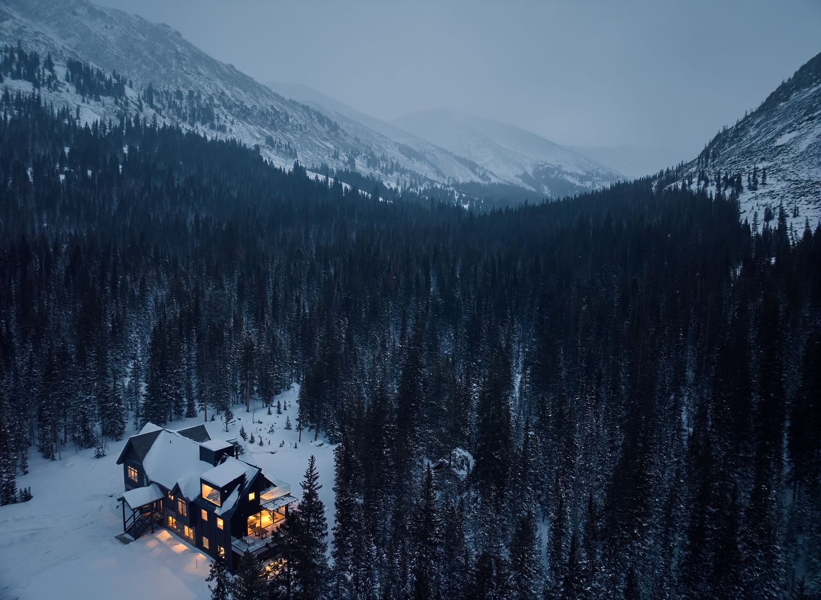 Casa minimalista（山间极简住宅）丨美国科罗拉多丨Gabriel Yuri及其工作室-7