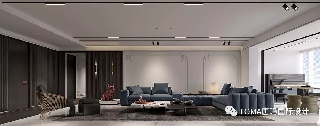 宁静中跳动的音符 | 轻奢唐玛设计赏鉴-7