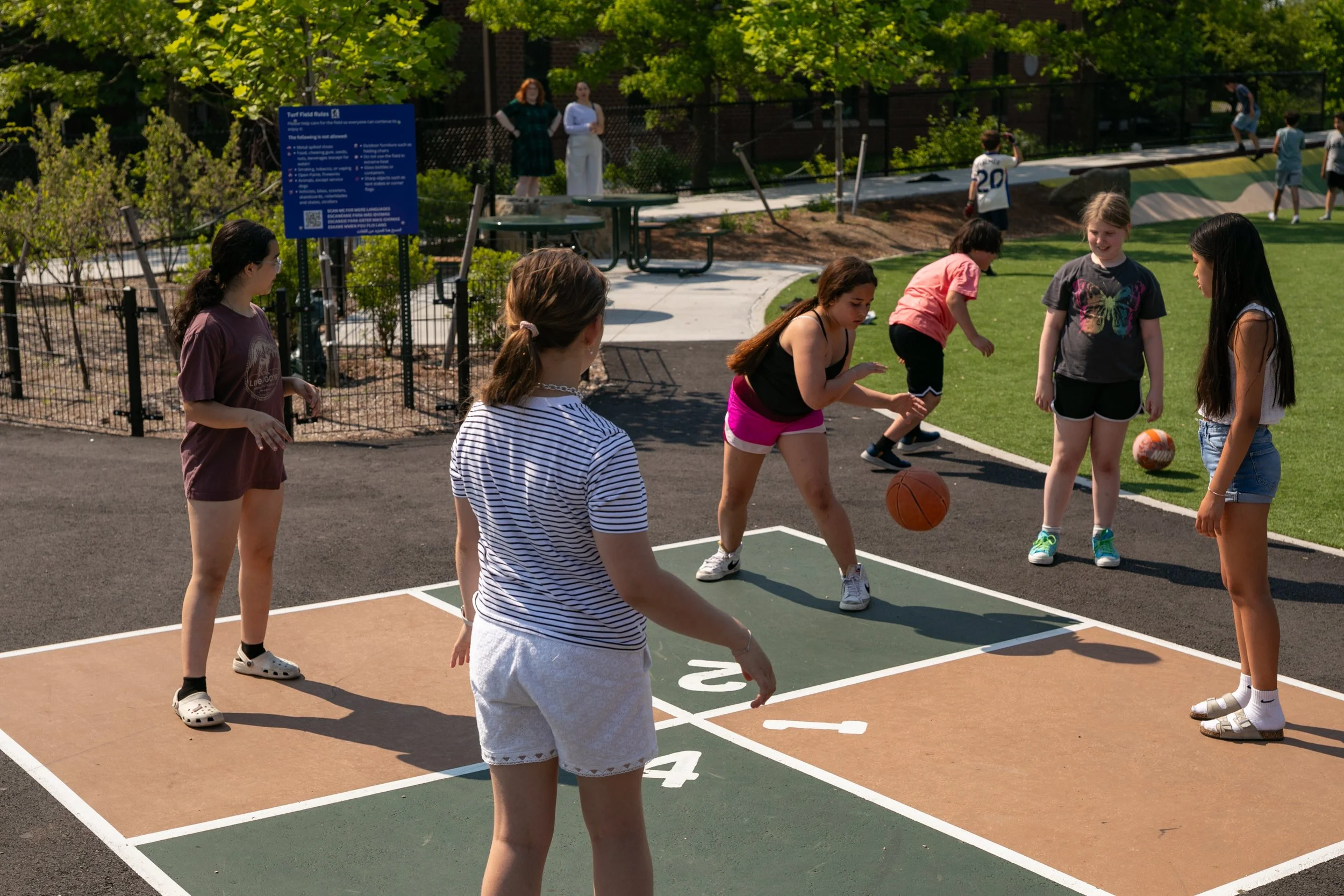 麦格林学校操场丨美国丨Copley Wolff-18