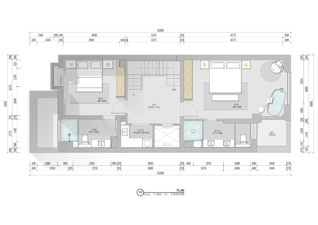 世园大公馆现代美式联排别墅丨中国西安丨青马别墅设计-45
