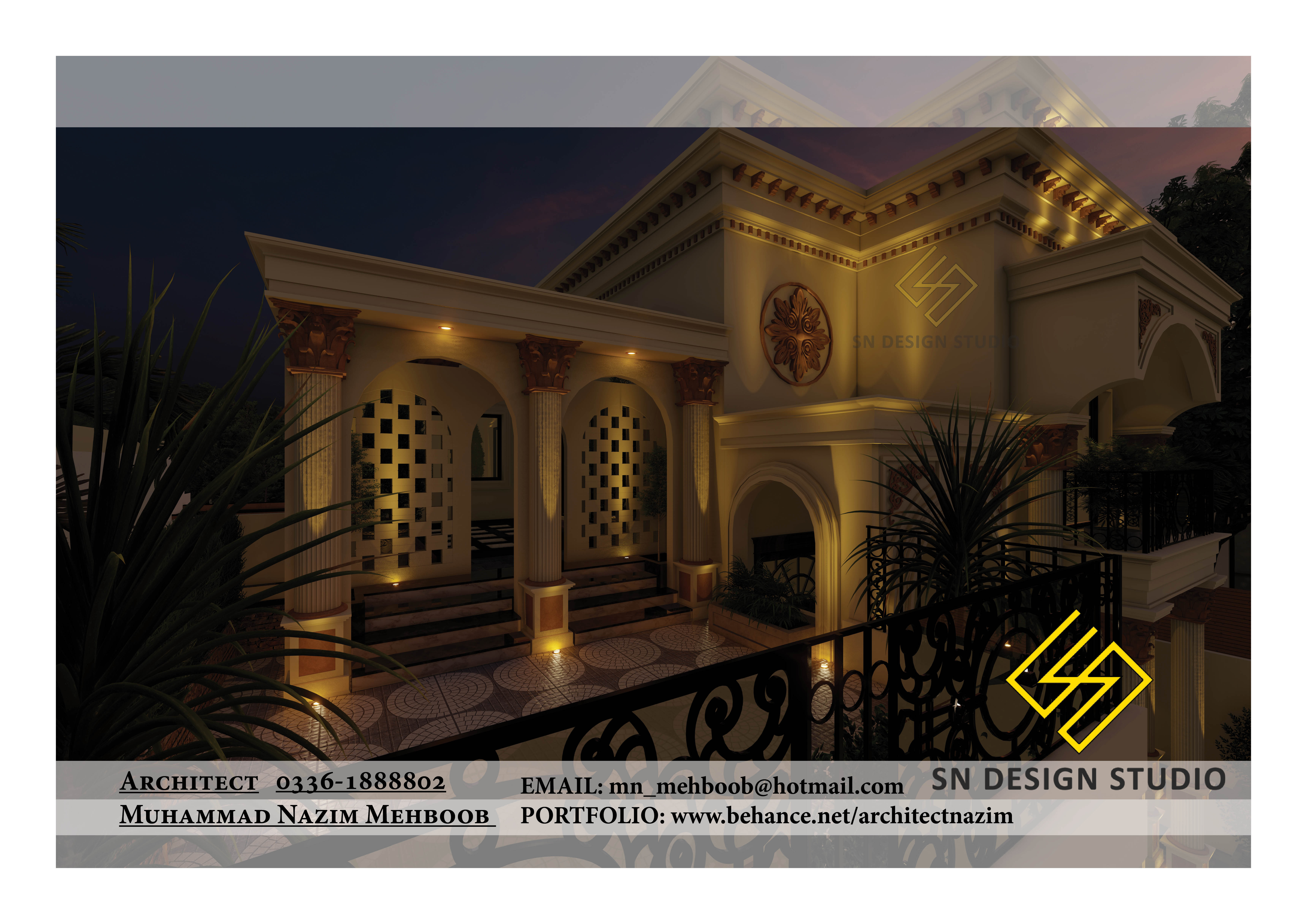 1.5K Classical Architecture Villa-14