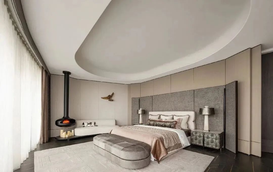 东方湖居设计豪宅样板间丨WSD世尊设计-37