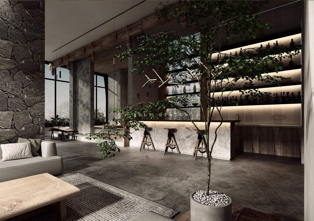 宝峰客栈茶室设计-12