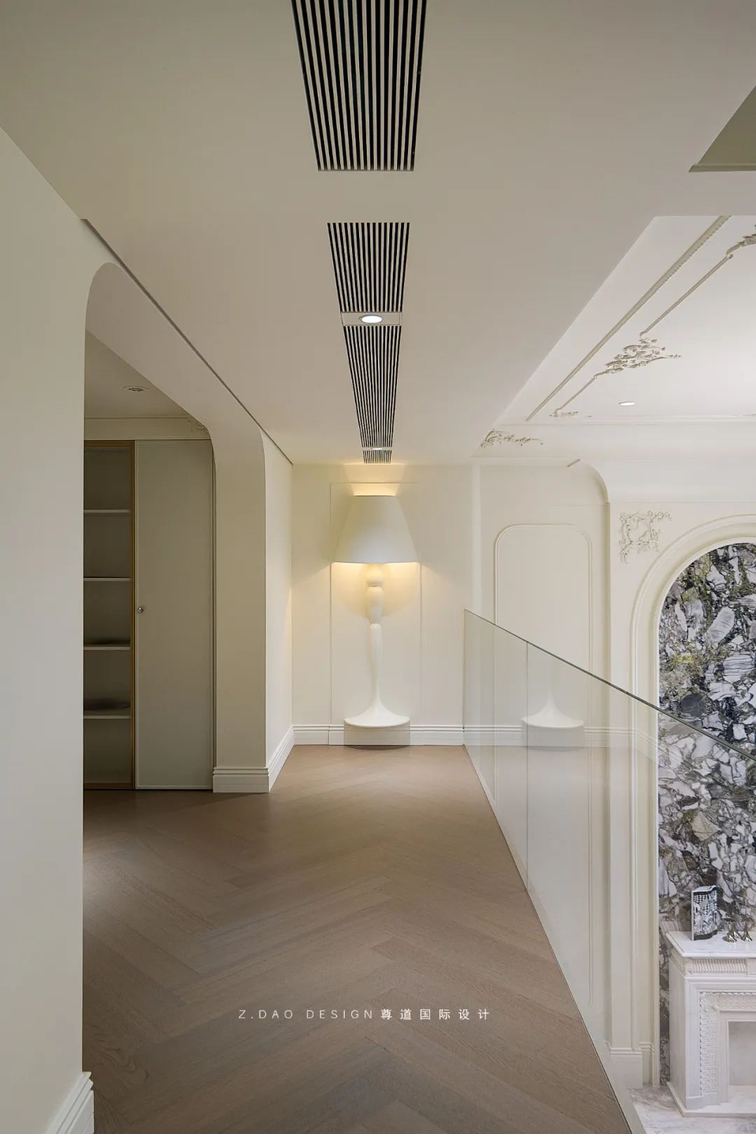 合肥『国贸天成』360㎡奶油法式风叠墅丨尊道国际设计-108