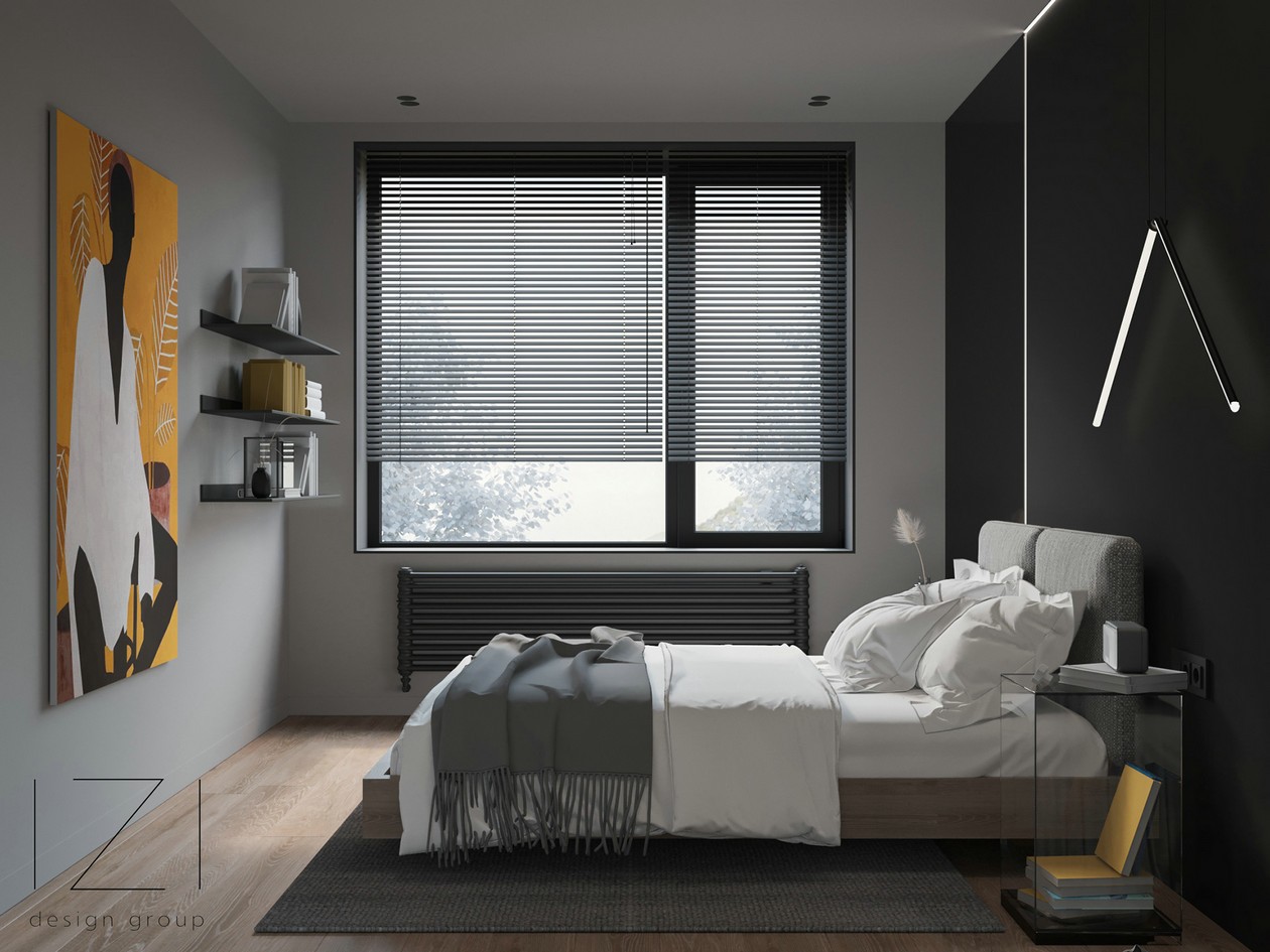 高级色系 现代简约风公寓-13