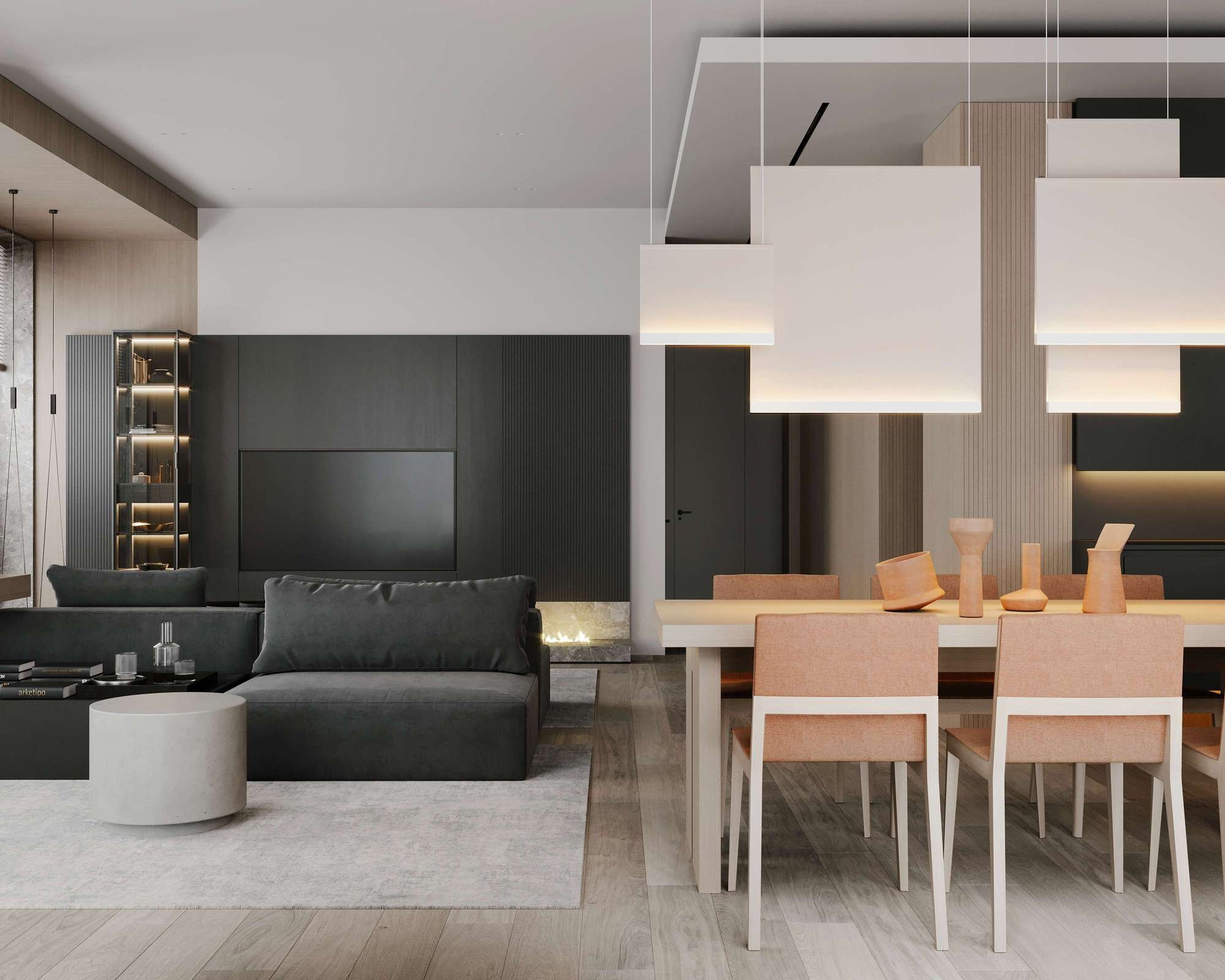 TRUBNAYA 大平层设计丨俄罗斯丨Artem Babayants 设计团队-15