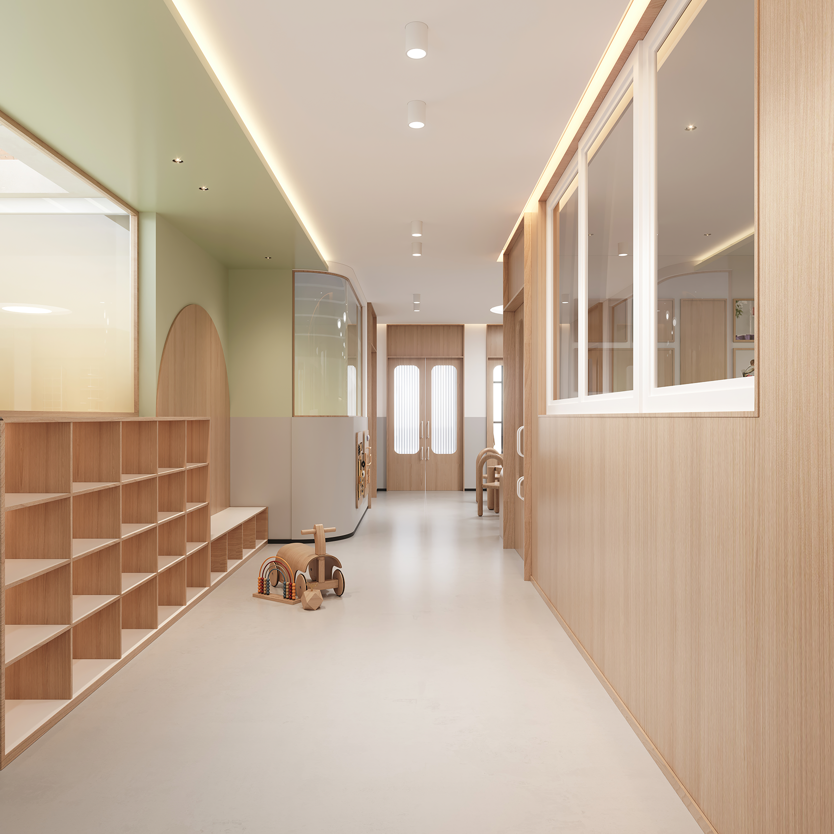 恰好教育恒茂园店&若比邻店丨中国宁波丨魔戏空间设计-47