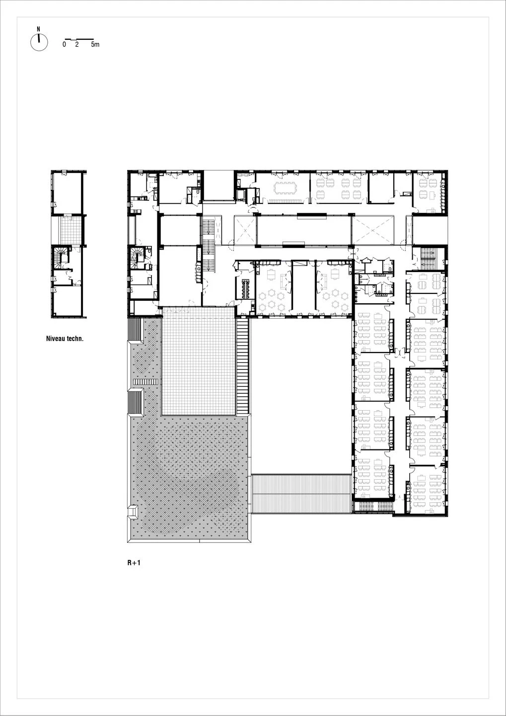 凯瑟琳·约翰逊学校丨法国丨rue royale architectes-77