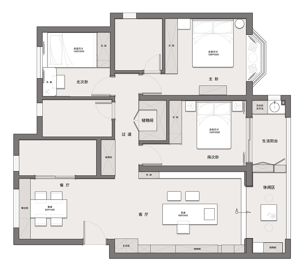 四层叠墅 素简原木风,悠然生活美学丨境屿空间设计-72