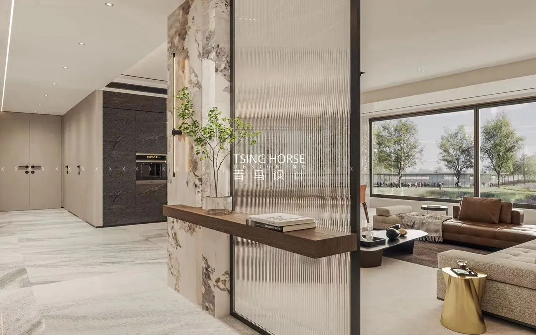 龙湖景粼天序意式轻奢大平层丨中国西安丨青马别墅设计-18