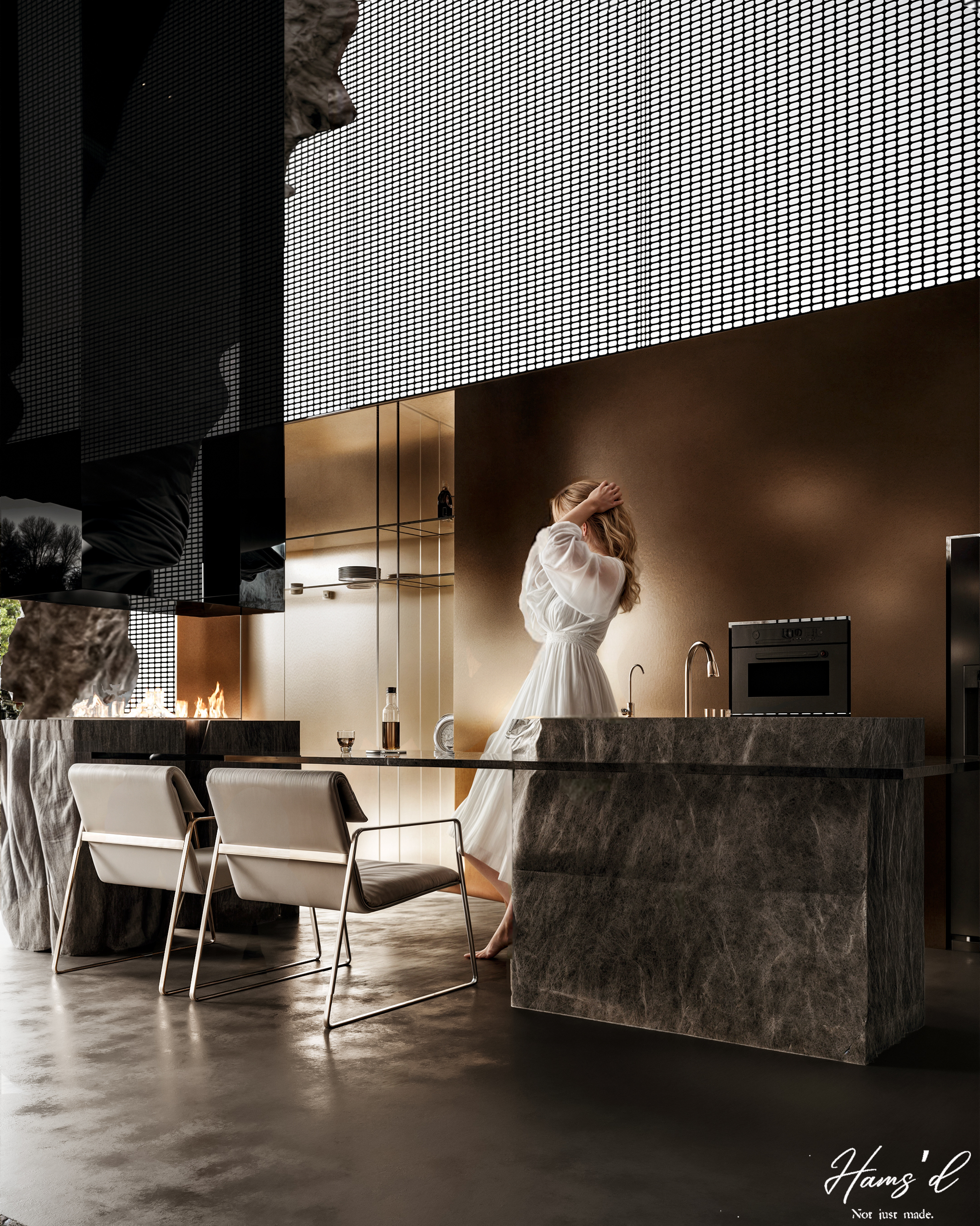 避暑别墅设计丨阿联酋迪拜丨Hams Ibraheem-4