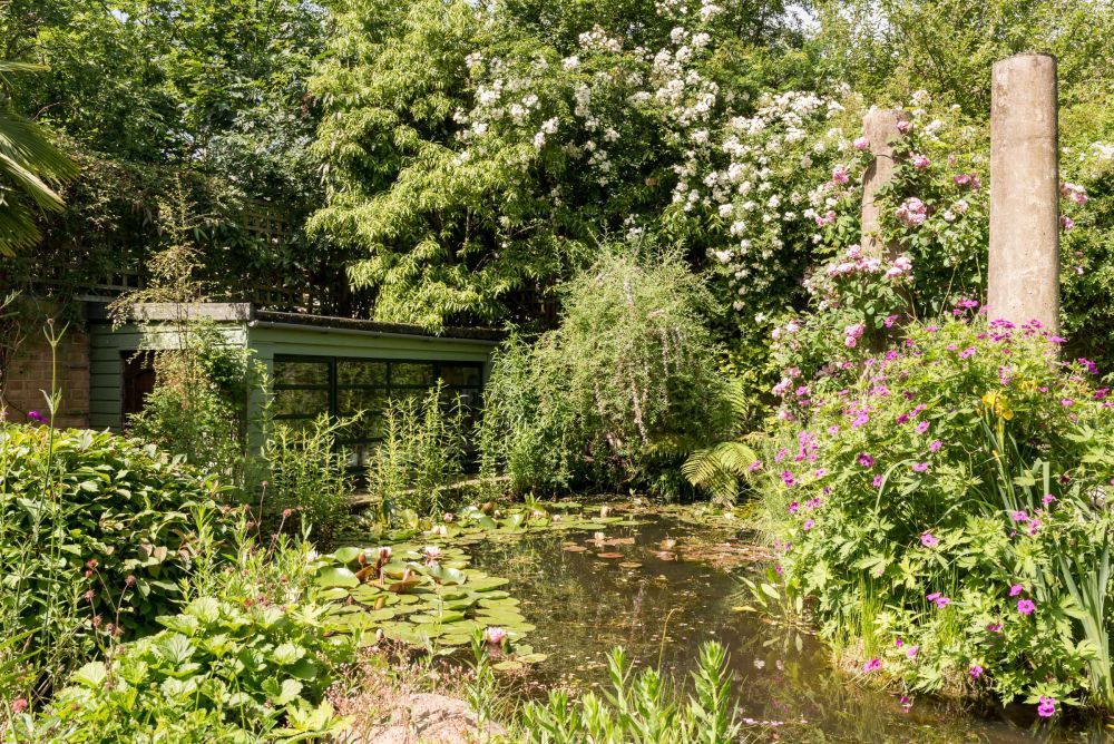 伦敦北区陶艺家绿意盎然的家-6