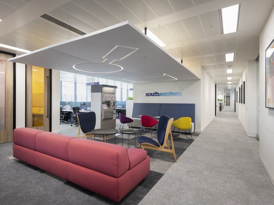 英国伦敦1600㎡东南列车公司办公室-3