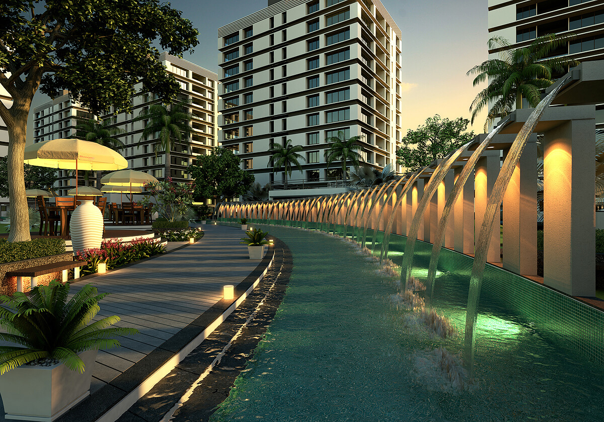 3D 建筑设计师打造的多功能商业空间-73