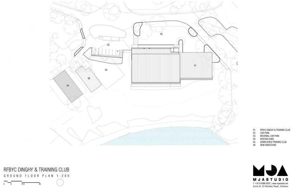 澳大利亚皇家淡水湾游艇俱乐部现代建筑群丨MJA Studio-34