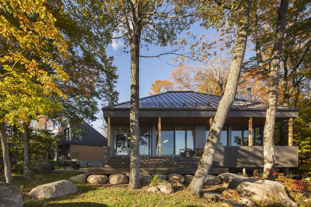 魁北克L'Échouage别墅丨加拿大魁北克丨Bourgeois,Lechasseur architees-3