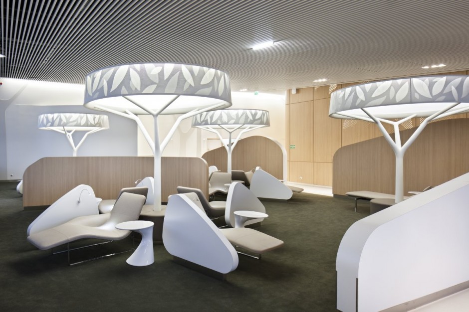 10 Spectacular Airport Lounges Around The Globe Impress With Their Unique Designs-29