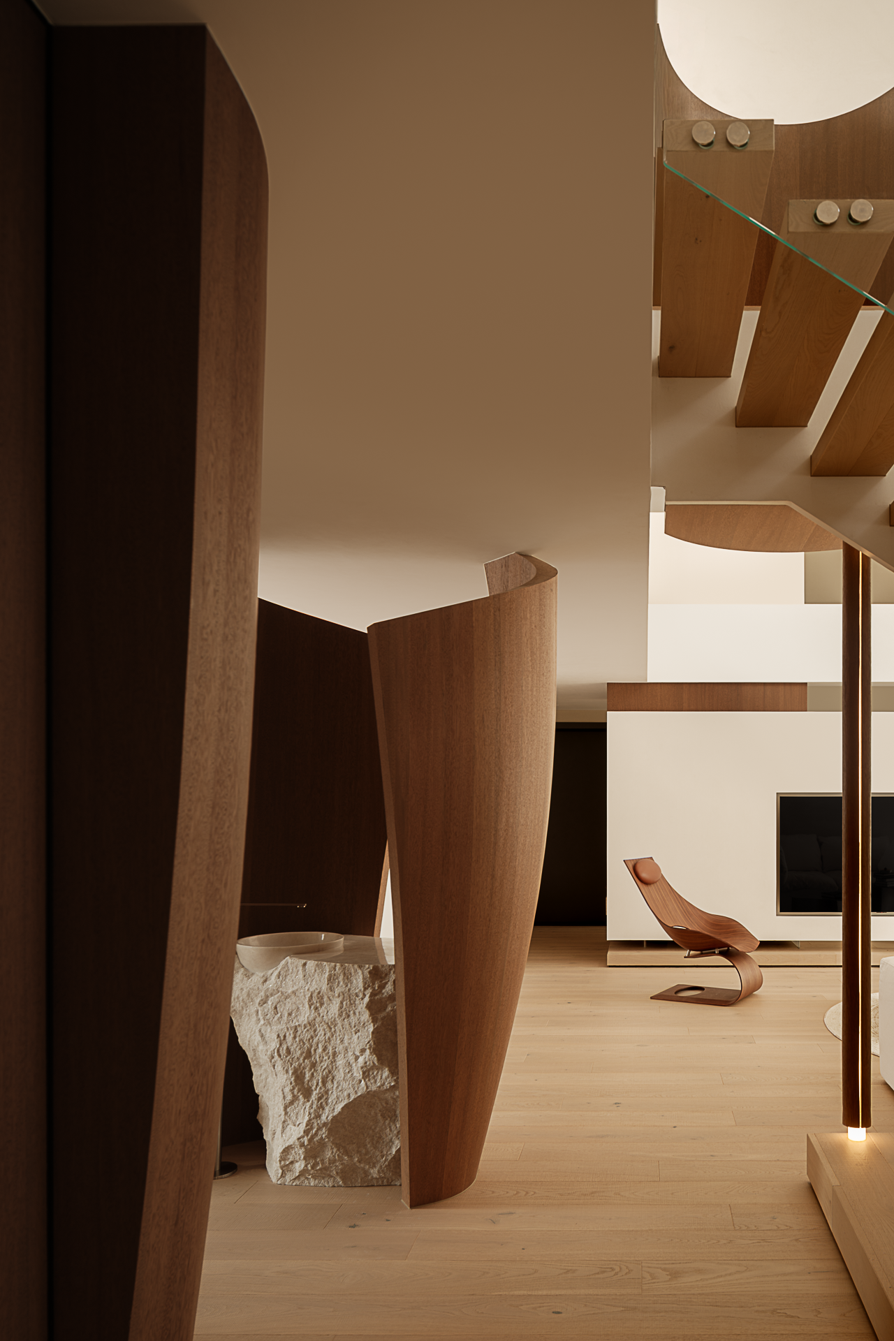 复式住宅 趣味之下的温馨与舒适-19