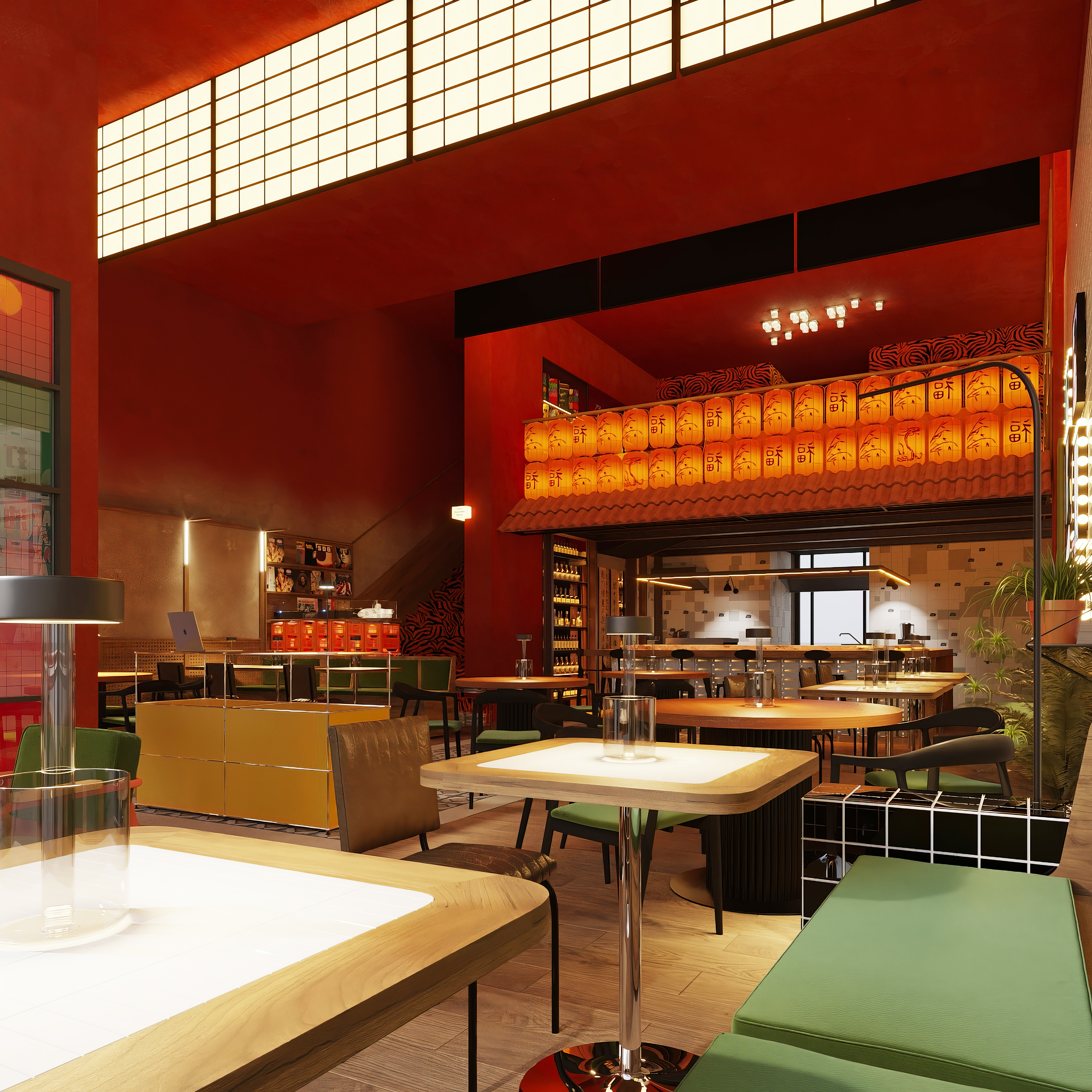 RUSALOCHKA Restaurant — 3D Visualization-6
