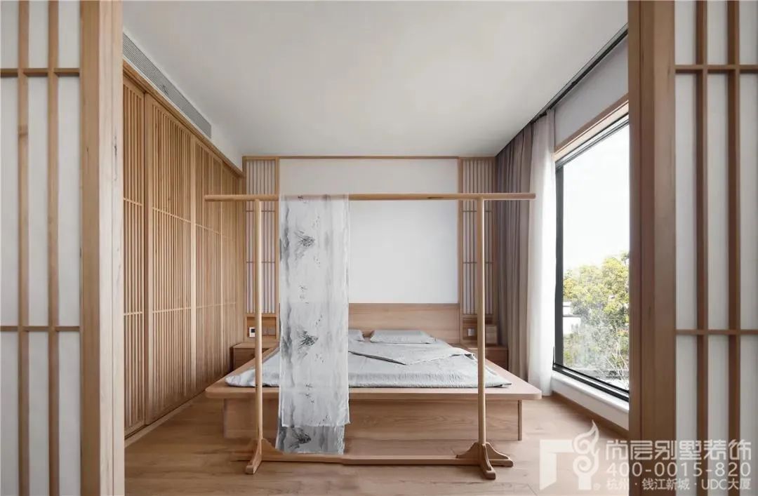 禅意日式,尚层别墅的诗意空间丨尚层别墅装饰-35