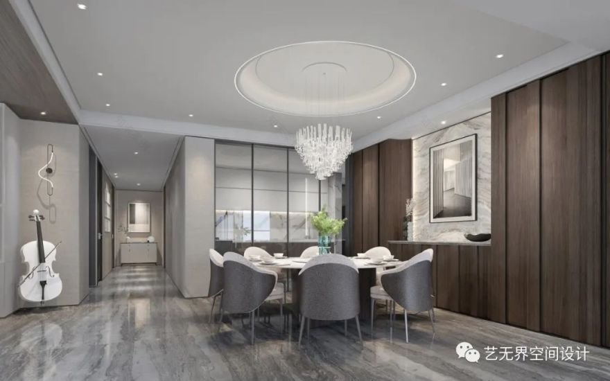 深圳纯水岸现代大平层丨中国深圳丨艺无界&壹貮创意-34