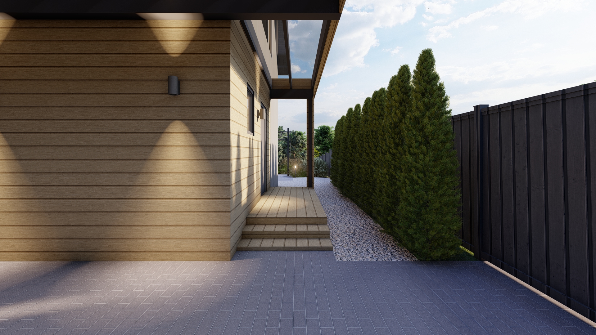 Oka河畔夏季别墅景观美化项目-18