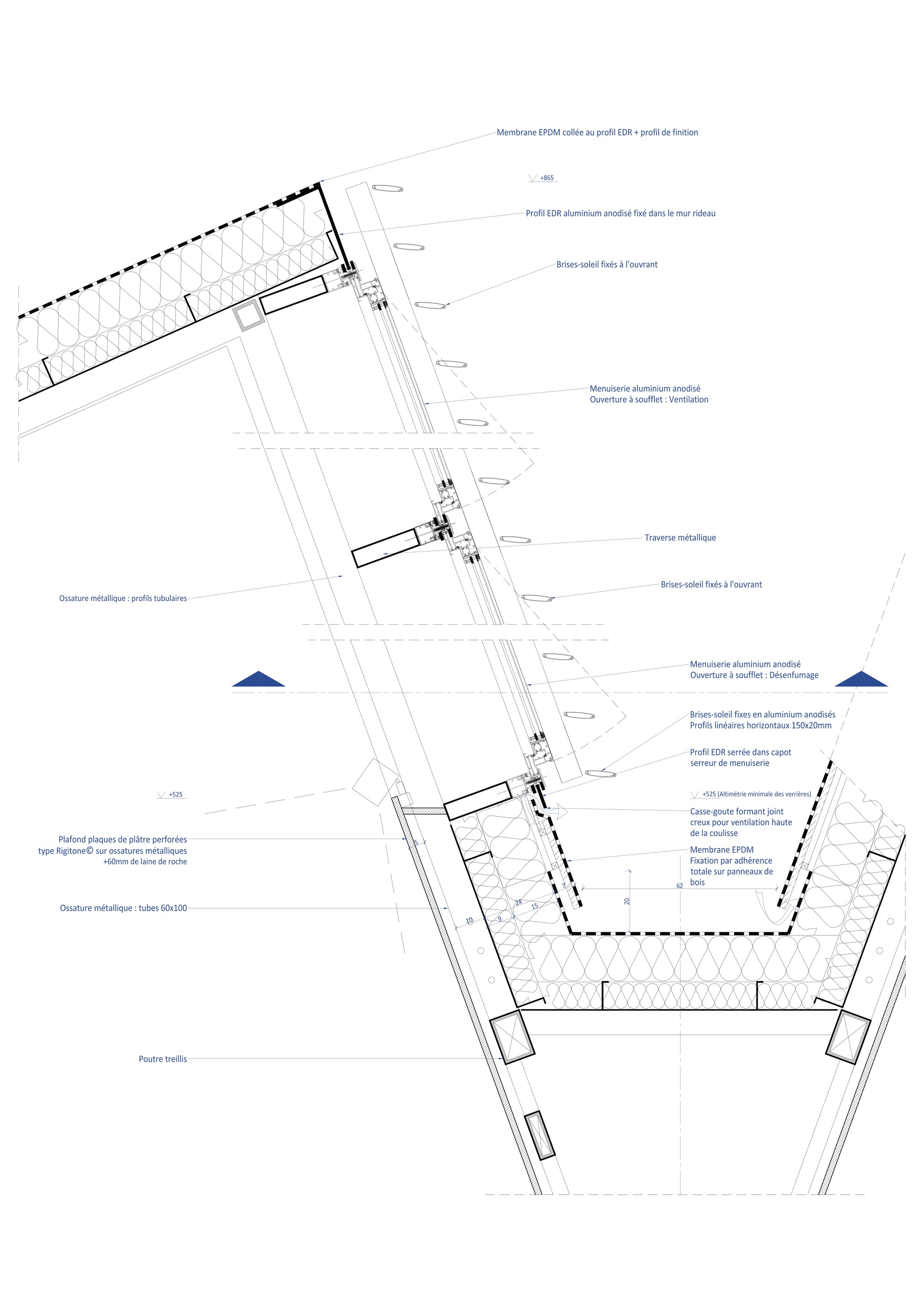 Les Halles Building 媒体图书馆和多功能空间丨法国-45
