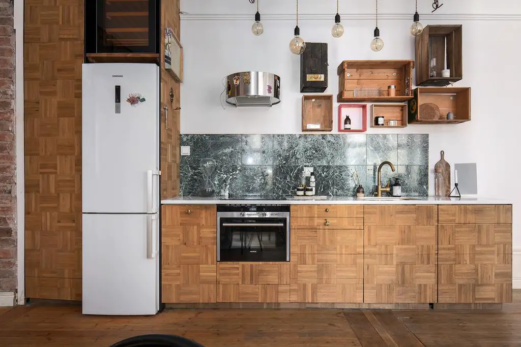 融合古典与现代的瑞典公寓设计-9