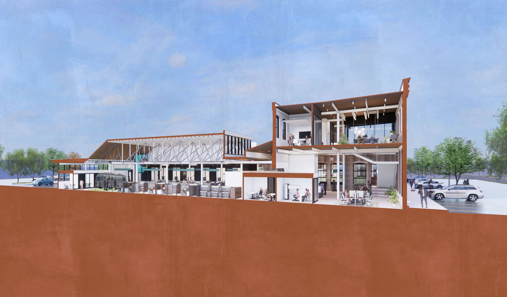 Brown and Crouppen King’s Hill Headquarters / HOK-26