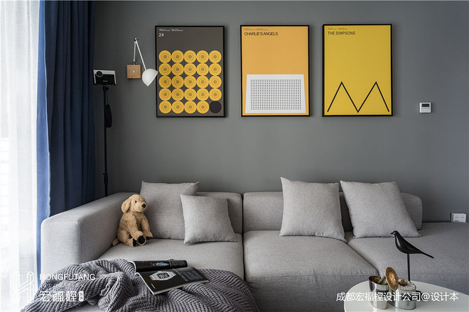 19万元三居80平米装修案例·效果图  新作品 · 月光下的黑夜骑士-16