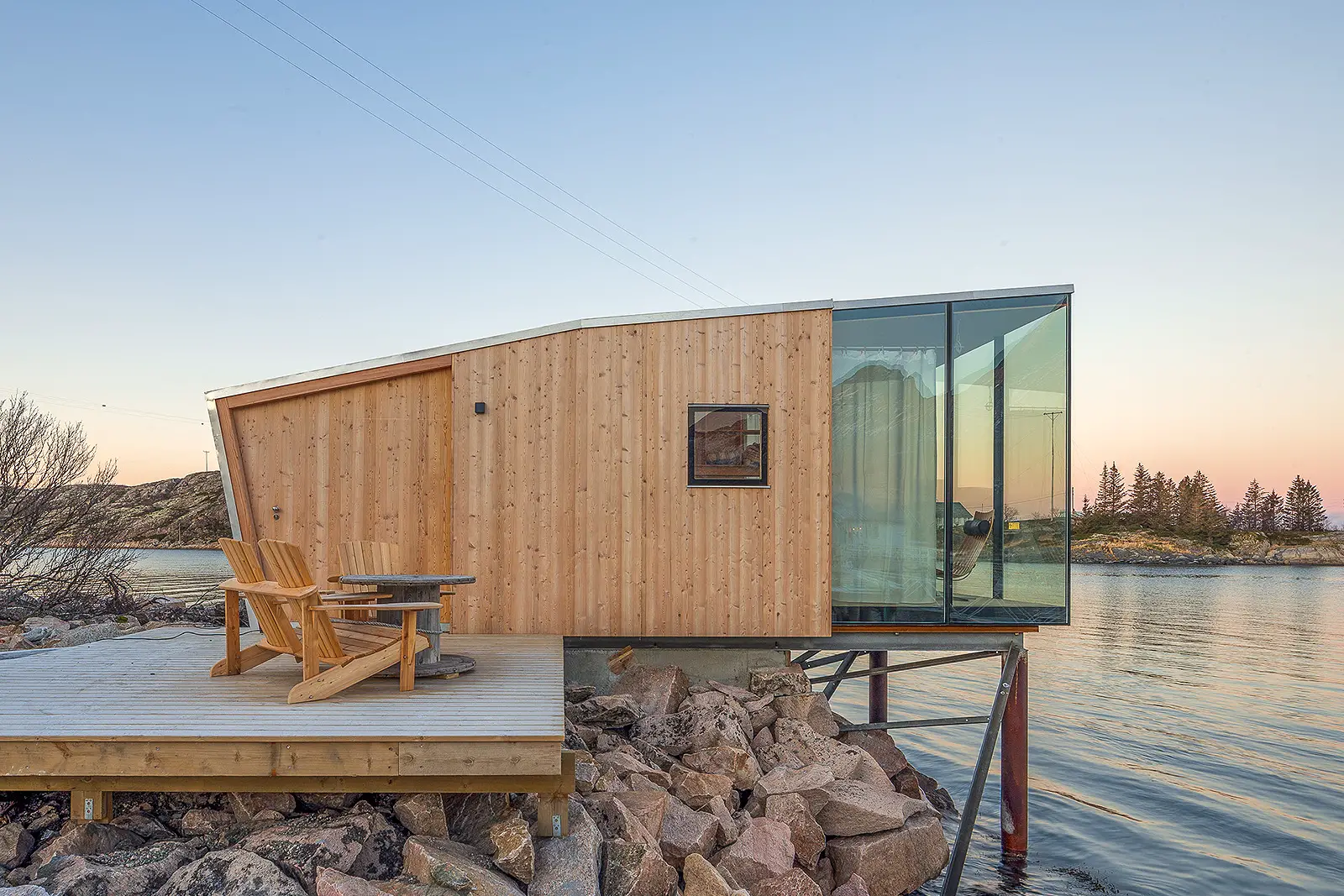 玻璃木屋 | 北欧极光观赏的完美设计-14