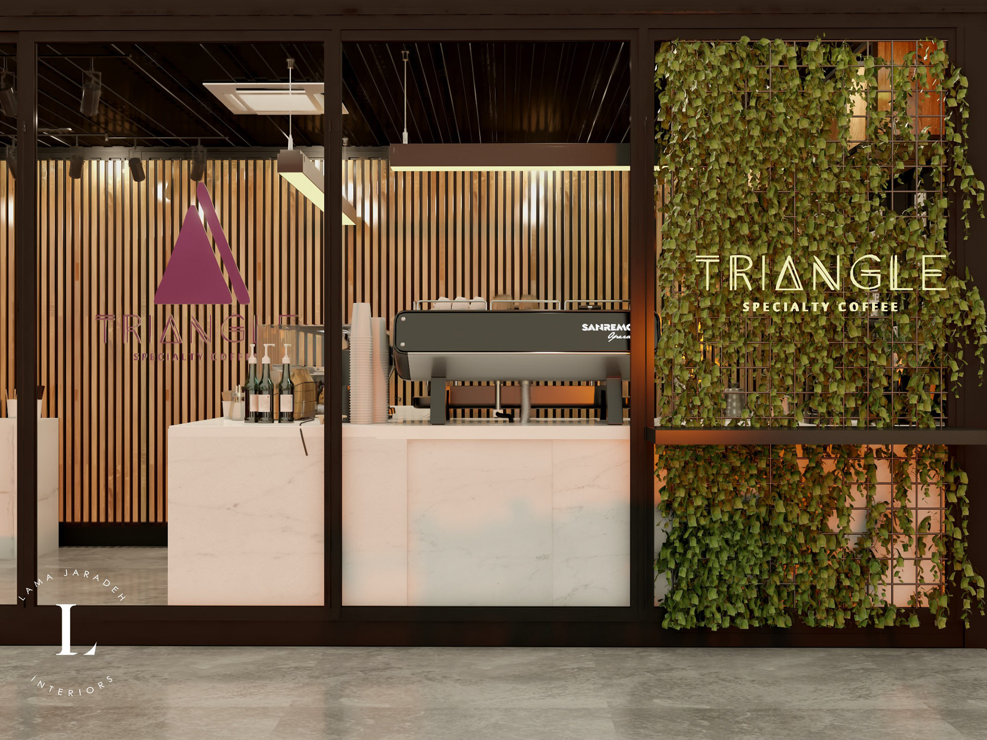 TRIANGLE CAFE CONTAINER（三角形咖啡馆集装箱）-5