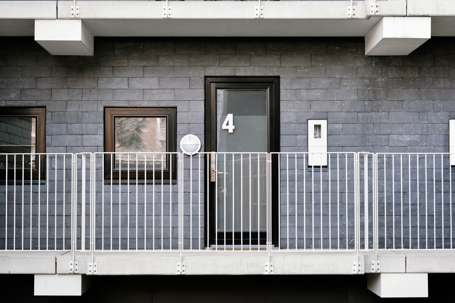 哥本哈根独特黑白建筑,青年住宅新地标-31