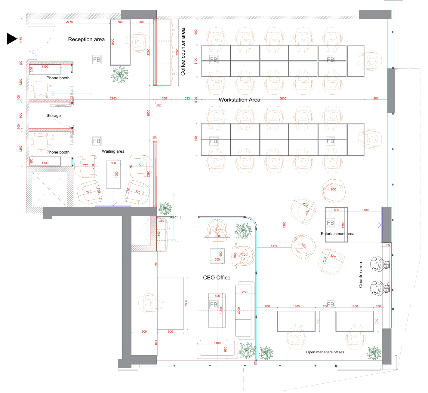 Kings Crown 房地产办公室设计丨阿联酋迪拜-10