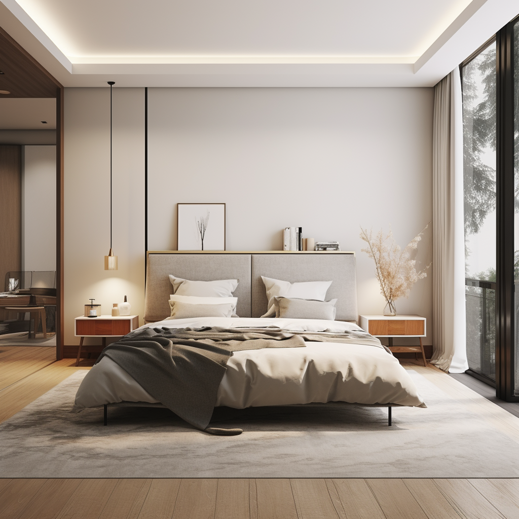 阳光洒进卧室-18