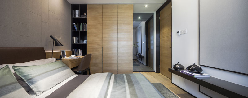 方磊壹舍设计 | 路劲上海派,80 后专属小户型高级灰居所-11