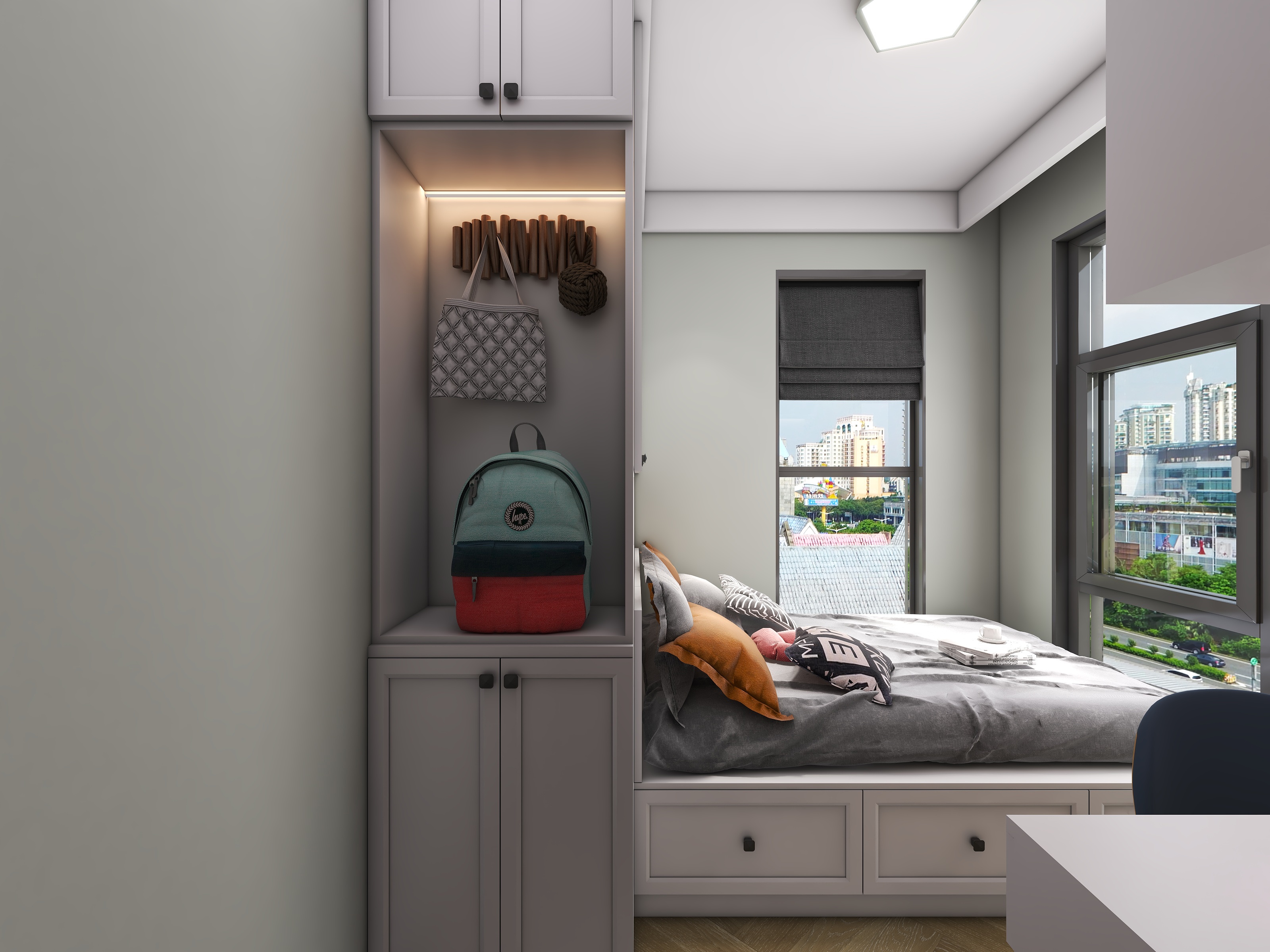 四川成都华府悦璟（115平方简约法式三居室）-50