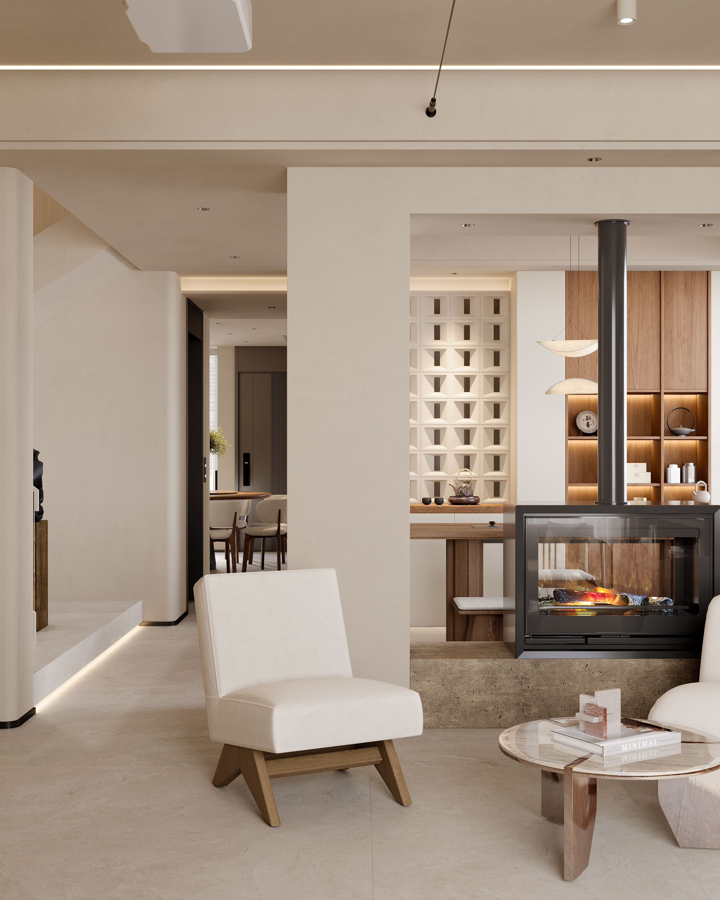 中古风家装：穿越时空的现代主义设计复兴-3